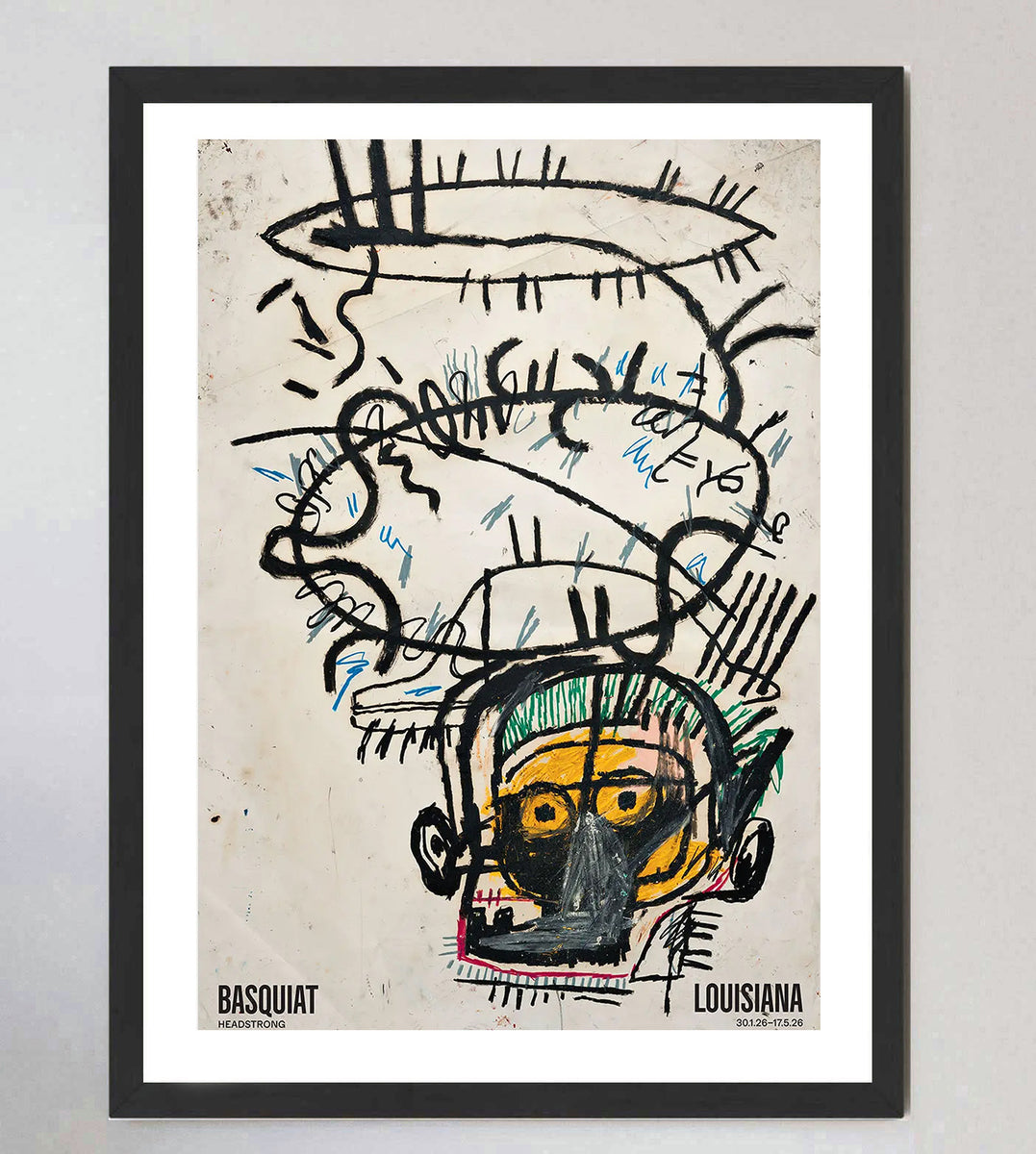Shop Jean-Michel Basquiat - Louisiana Gallery Original Poster