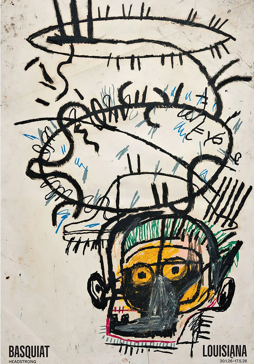 Shop Jean-Michel Basquiat - Louisiana Gallery Original Poster