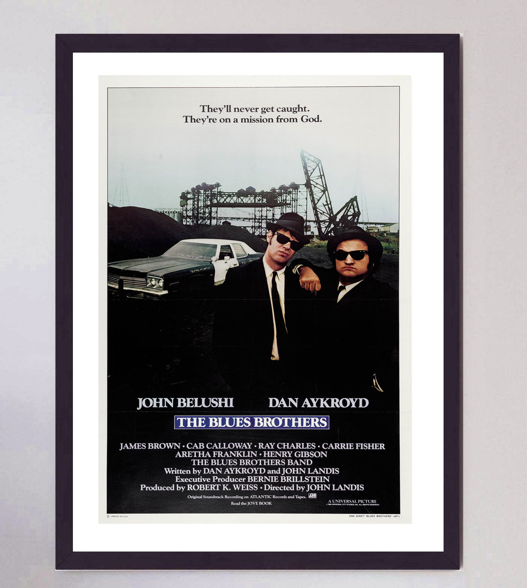 Shop Blues Brothers 1980 Original Vintage Poster - Printed Originals