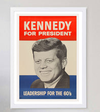 Load image into Gallery viewer, Kennedy for President - Leadership for the 60's