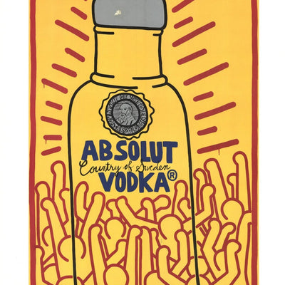Keith Haring - Absolut Vodka