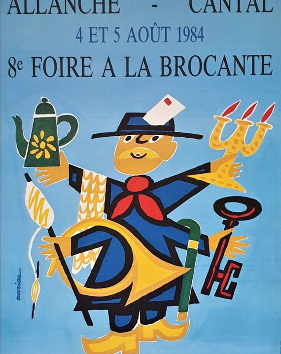 Auriac - Allanche Cantal Fair 1984