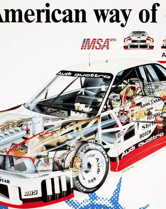 Audi IMSA 90 - The American Way of Drive