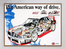 Load image into Gallery viewer, Audi IMSA 90 - The American Way of Drive