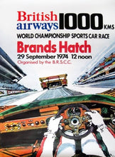 Load image into Gallery viewer, 1974 British Airways 1000 World Championship Brands Hatch