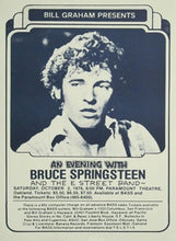 Load image into Gallery viewer, Bruce Springsteen & the E Street Band - Paramount Theatre