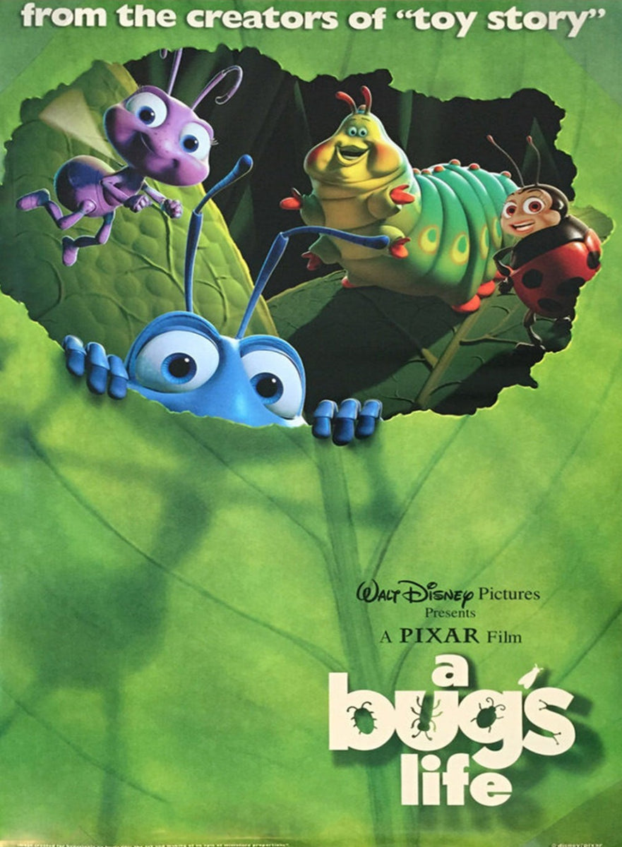 Shop A Bug's Life 1998 Vintage Movie Poster For Sale Original