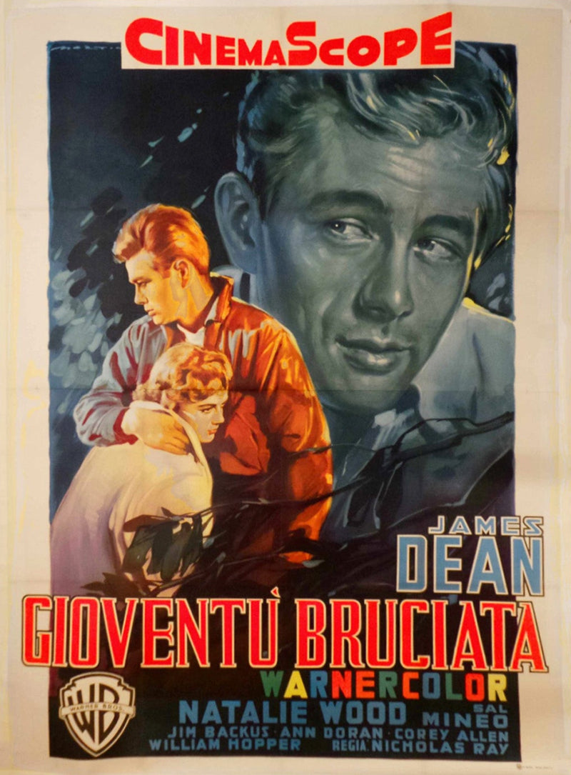 Rebel Without a Cause (Italian), an original Italian poster, unframed