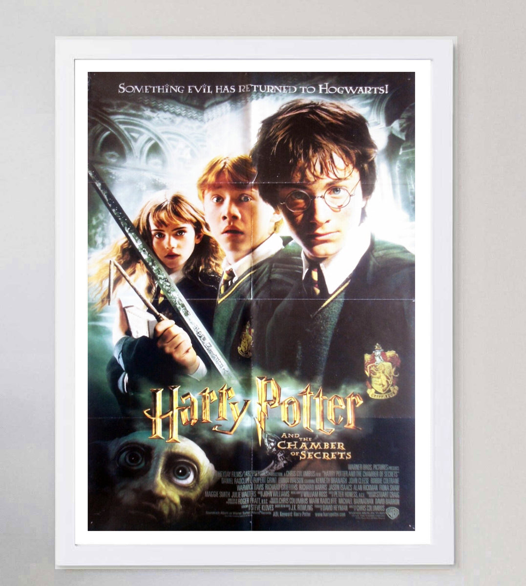 Shop Harry Potter and Chamber of Secrets Original Vintage Poster