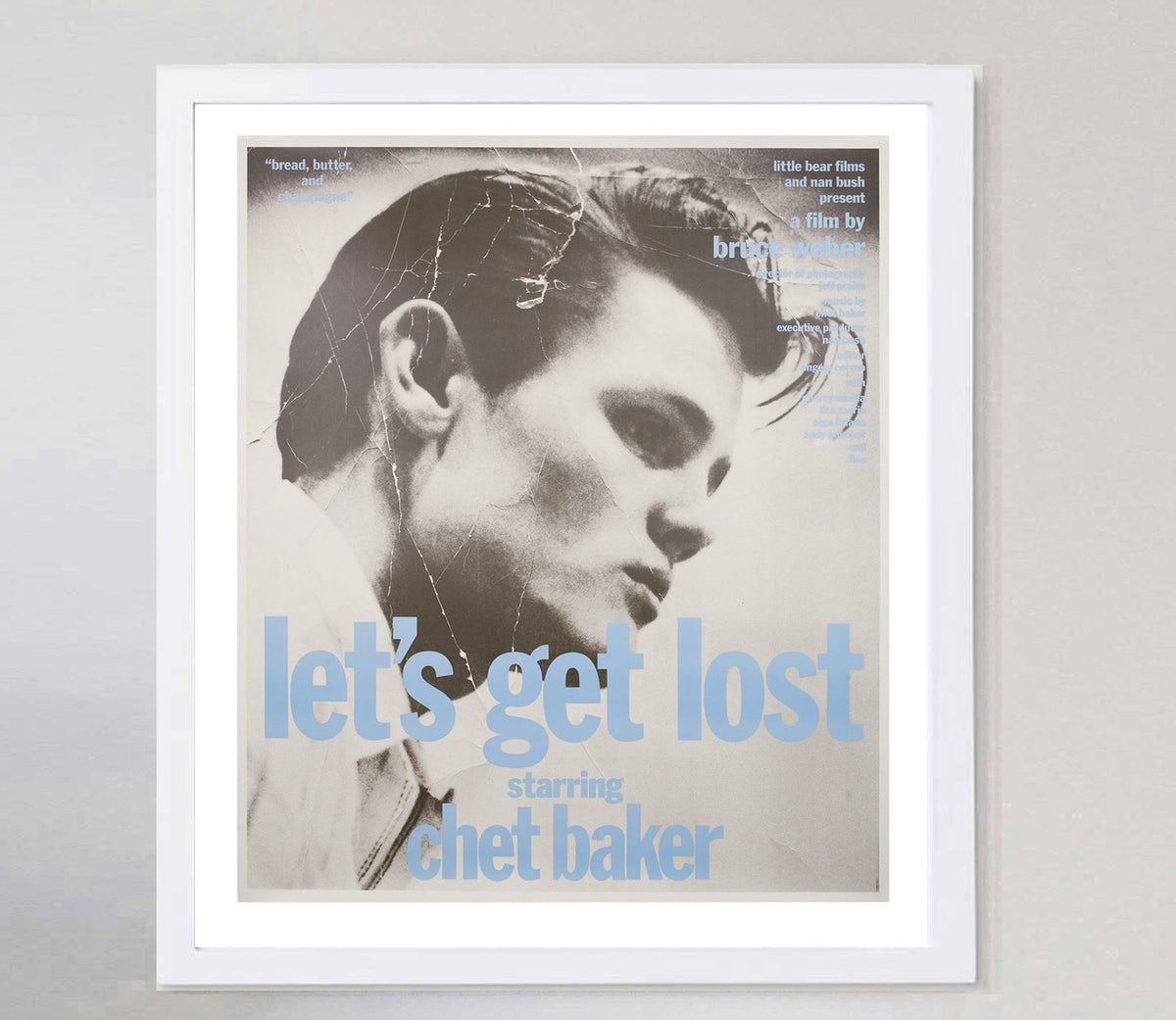 Shop Chet Baker - Let's Get Lost Original Vintage Poster