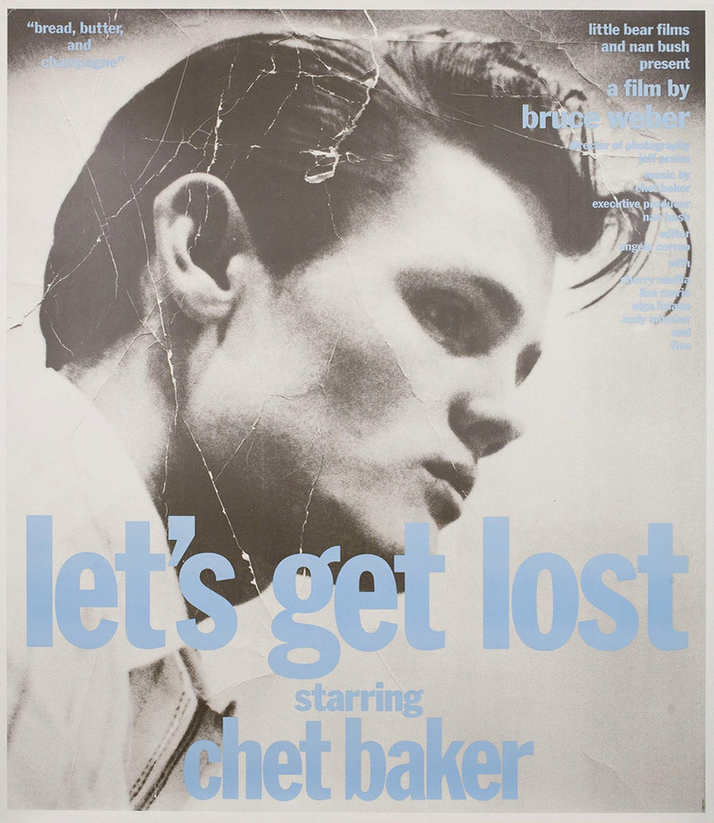 Shop Chet Baker - Let's Get Lost Original Vintage Poster