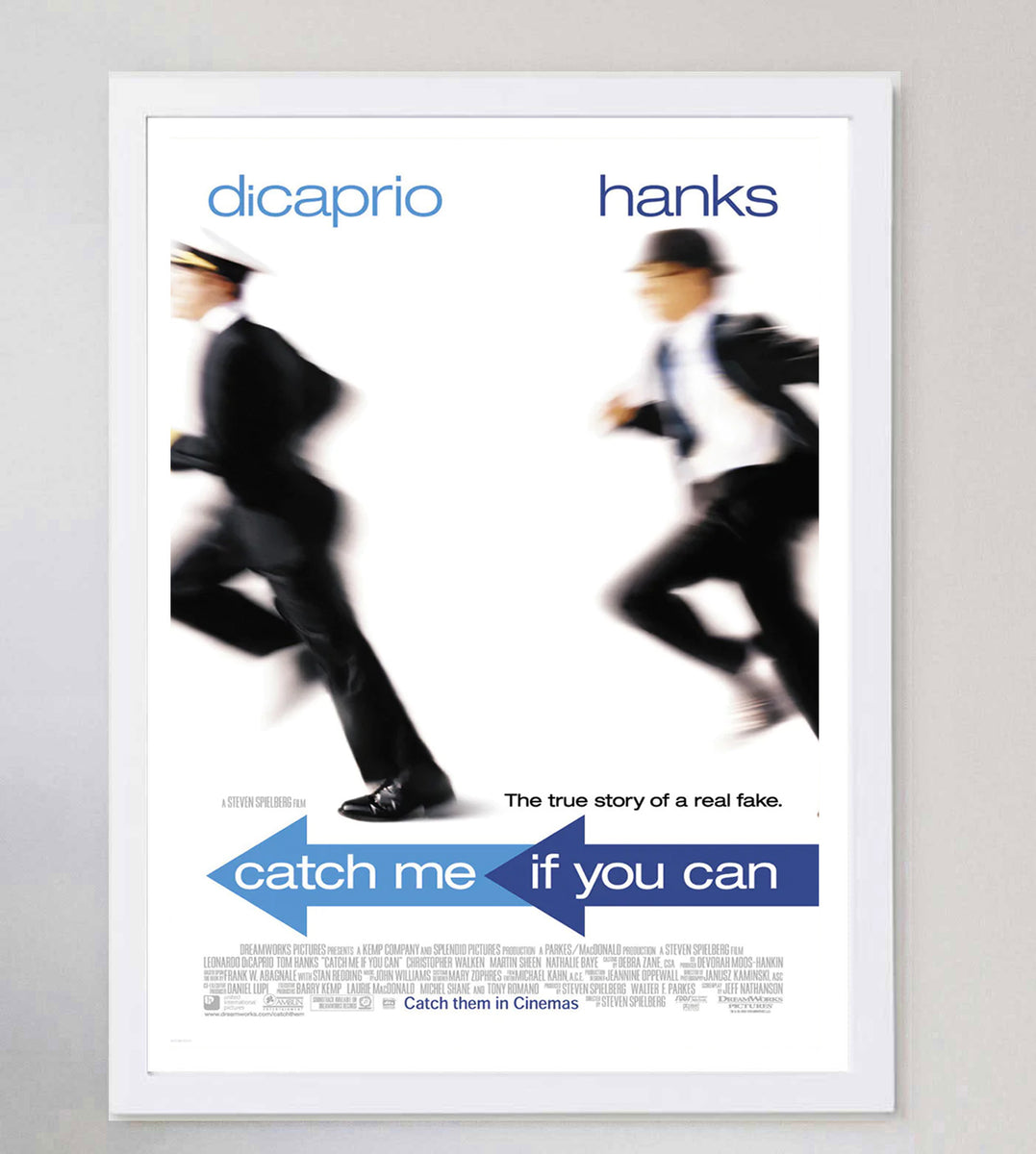 Shop Catch Me If You Can Original Vintage Poster - Online Movie Poster