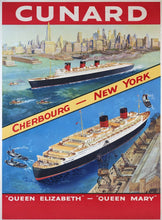 Load image into Gallery viewer, Cunard - Queen Elizabeth - Queen Mary