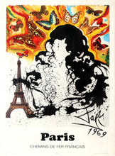 Load image into Gallery viewer, Paris, French Railways - Salvador Dali