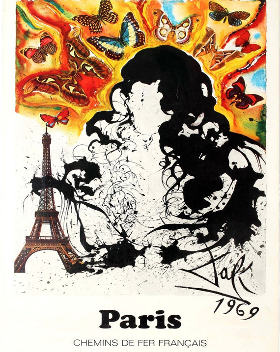 Paris, French Railways - Salvador Dali