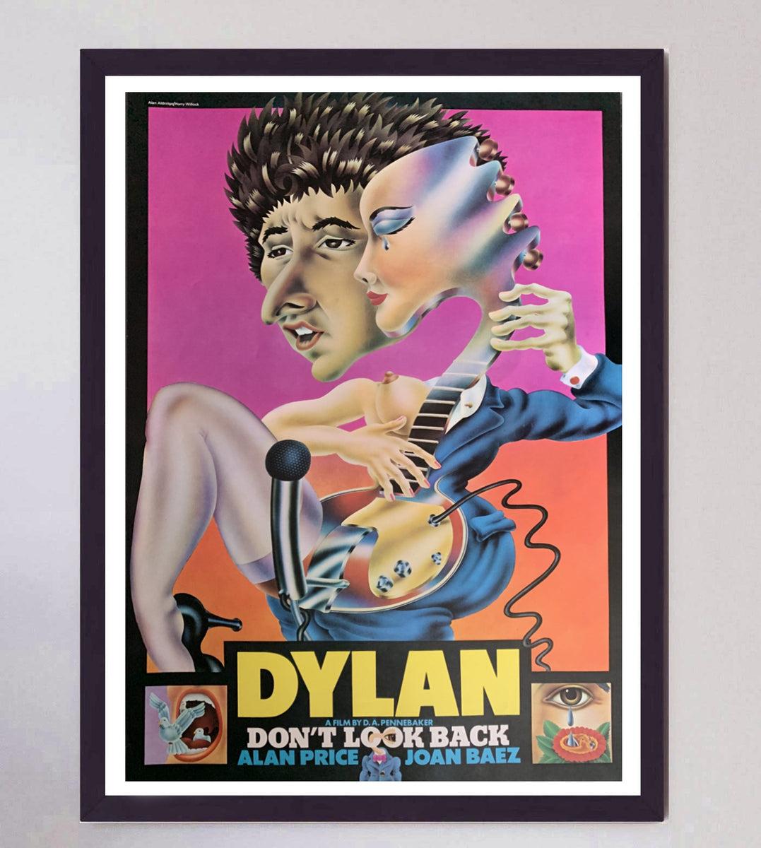 BOB DYLAN 超レア　ポスターサイズB2 Shop Bob Dylan - Don't Look Back Original Vintage Poster | Printed