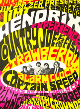Load image into Gallery viewer, Jimi Hendrix Experience & Country Joe and the Fish - Santa Barbara