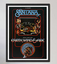 Load image into Gallery viewer, Santana and Earth, Wind & Fire