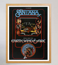 Load image into Gallery viewer, Santana and Earth, Wind & Fire