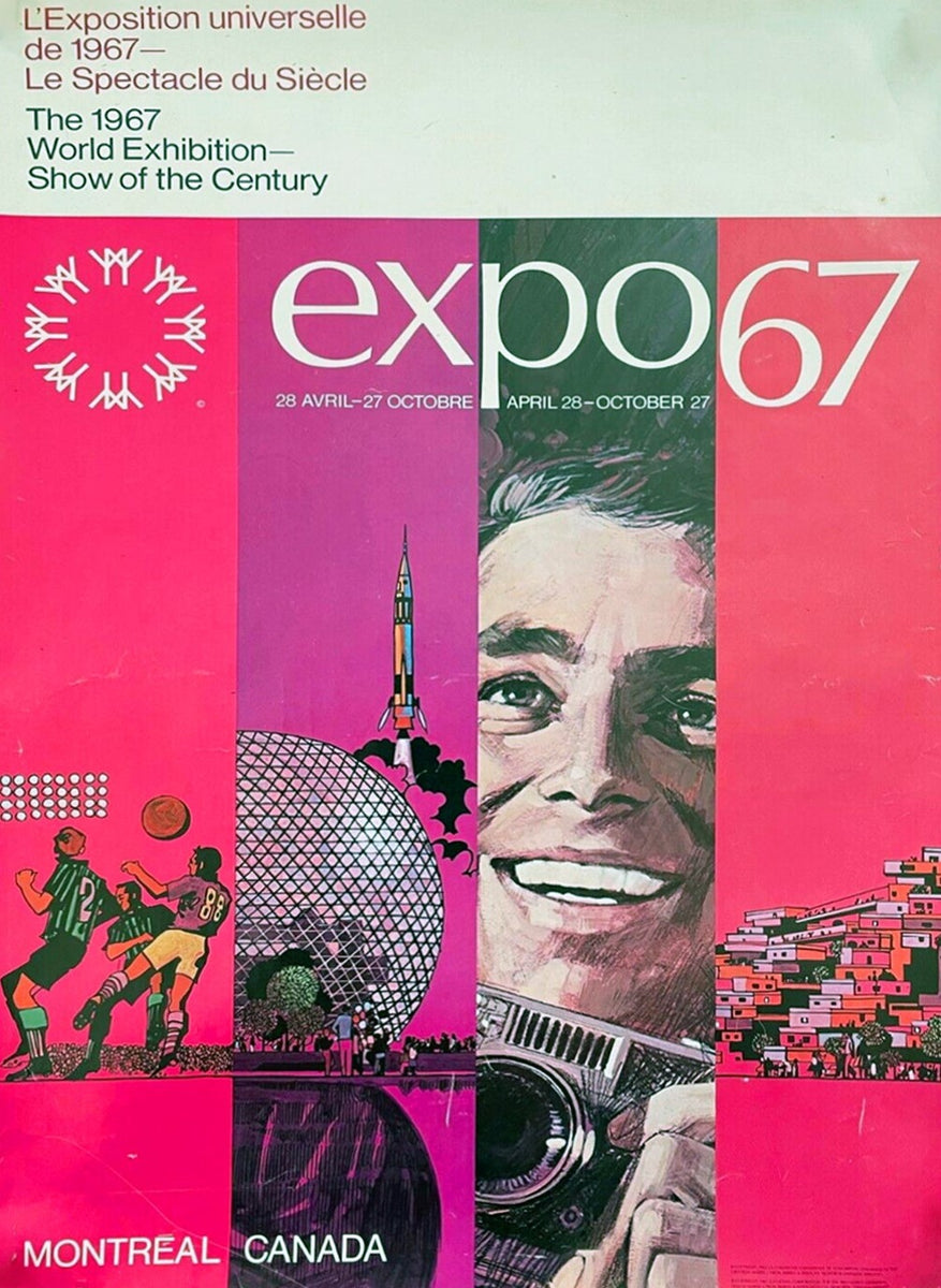 Shop Expo 67 - Montreal World's Fair Original Vintage Poster
