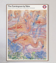 Load image into Gallery viewer, TFL - The Flamingoes by Tube - Golders Hill Park