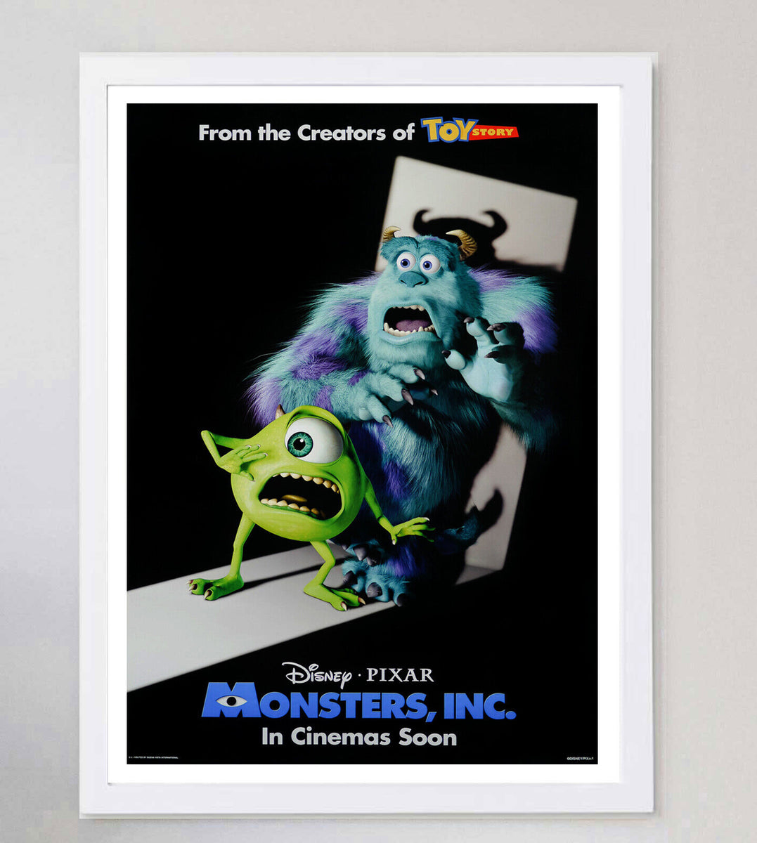 buy monsters inc movie Shop Monsters Inc. Original Movie Poster For Sale