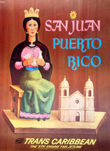 Load image into Gallery viewer, San Juan Puerto Rico - Trans Caribbean Airways