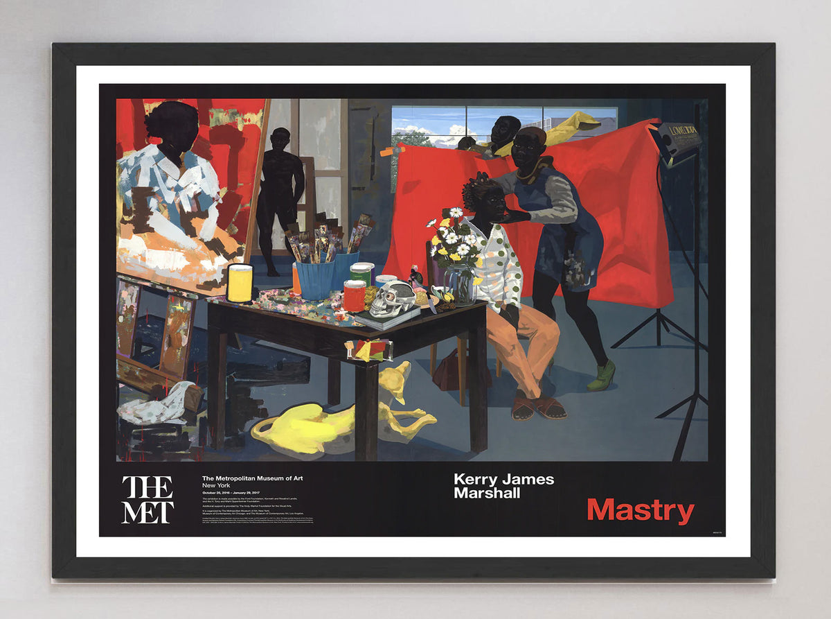 Shop Kerry James Marshall - Mastry - The Met Original Poster
