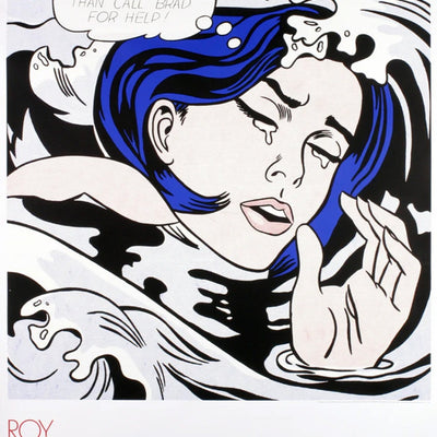 Roy Lichtenstein - Drowning Girl - Museum of Modern Art New York