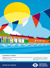 Load image into Gallery viewer, TFL - London's Lido's Charlton