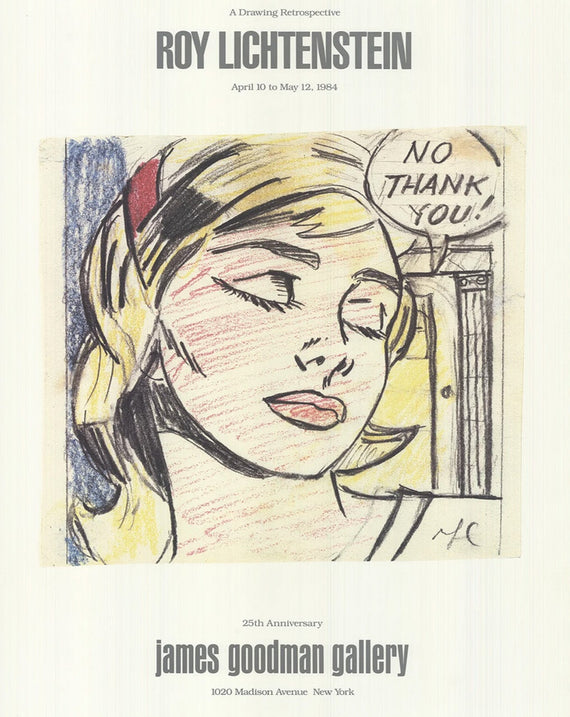 Roy Lichtenstein - Jane Goodman Gallery