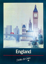 Load image into Gallery viewer, England - Delta Air Lines
