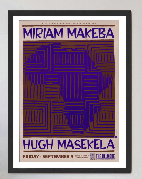 Miariam Makeba & Hugh Masekela - The Fillmore