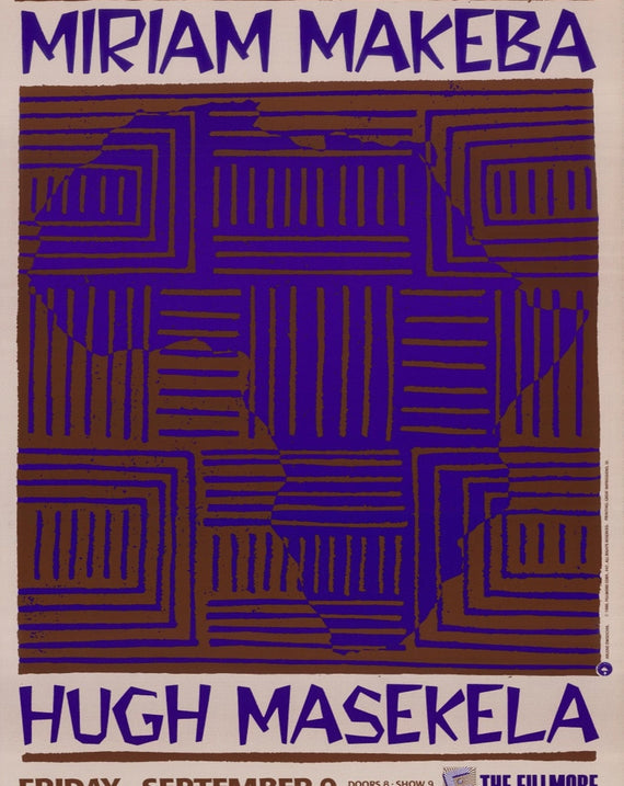 Miariam Makeba & Hugh Masekela - The Fillmore
