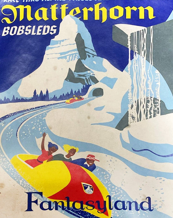 Disneyland - Matterhorn Bobsleds - Fantasyland