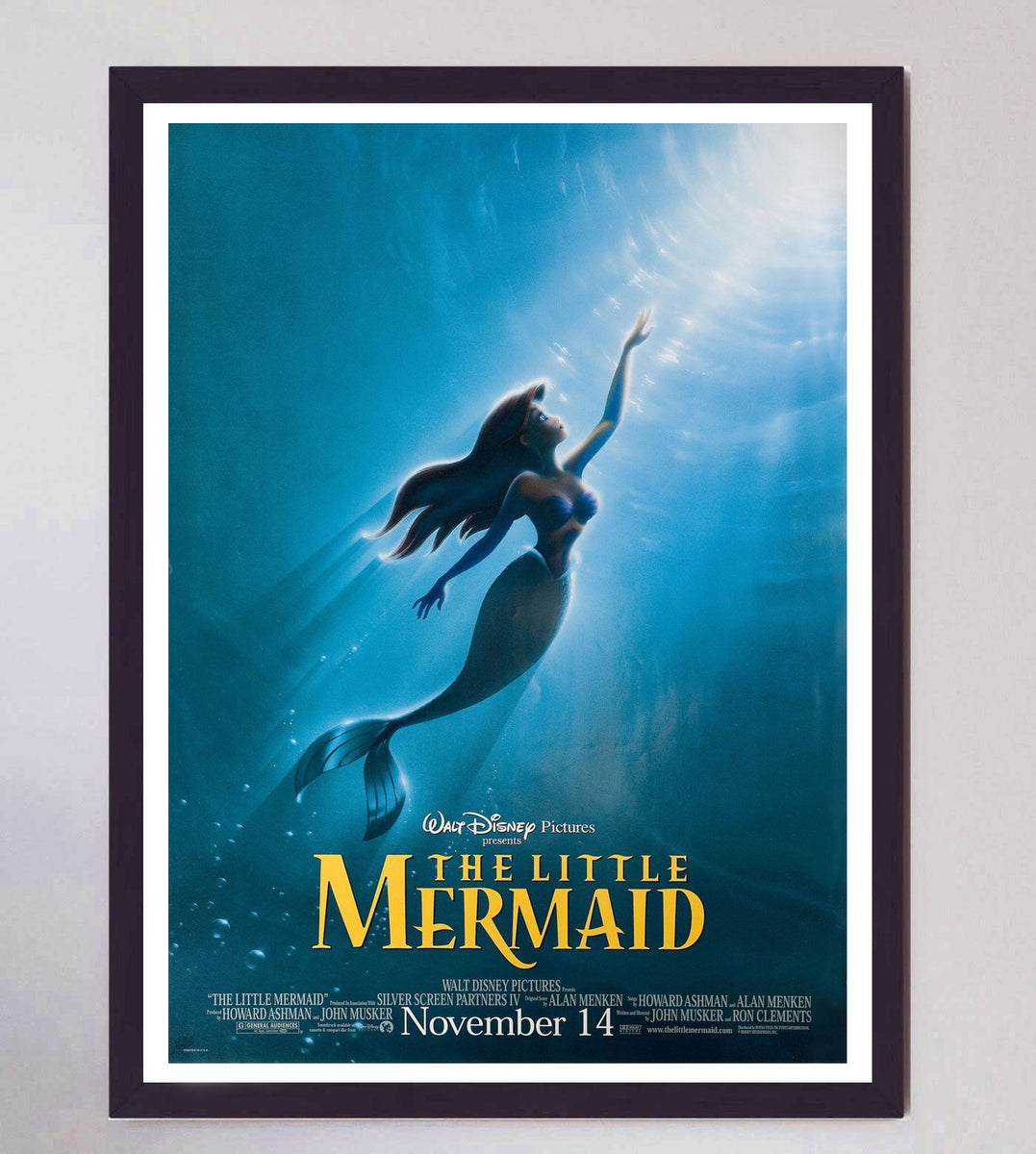 Shop The Little Mermaid Original Vintage Poster at Printed Originals