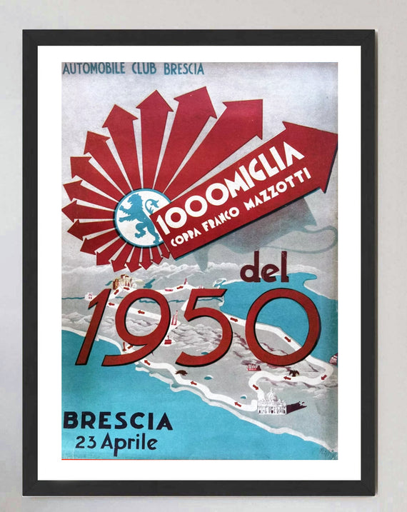 1950 Mille Miglia Race - Coppa Franco Mazzotti