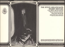Load image into Gallery viewer, Steve Miller Band & Muddy Waters - Avalon Ballroom