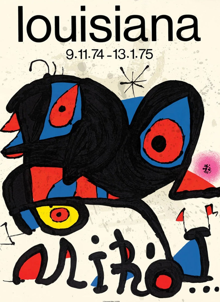 Shop Joan Miro - Louisiana Gallery Original Poster Online