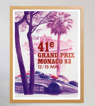 Load image into Gallery viewer, 1983 Monaco Grand Prix