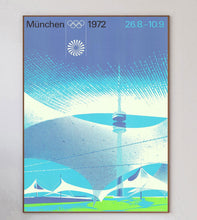 Load image into Gallery viewer, 1972 Munich Olympic Games Stadium - Otl Aicher
