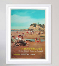 Load image into Gallery viewer, Newquay - Travel by Train - British Railways