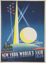 Load image into Gallery viewer, New York World's Fair 1939
