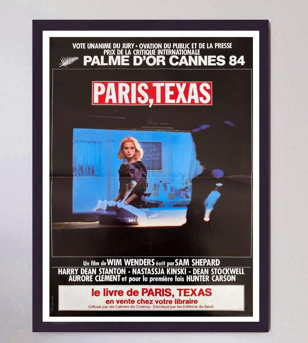 Shop Paris, Texas French Movie Poster - Original Vintage Film Poster