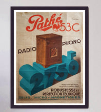 Load image into Gallery viewer, Pathe 53C - Radio Phono