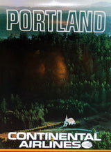 Load image into Gallery viewer, Continental Airlines - Portland