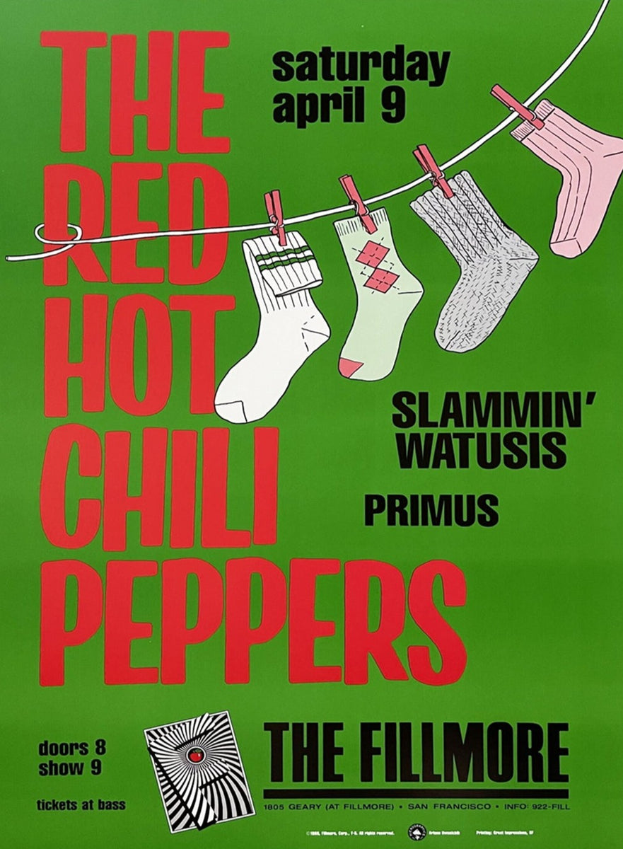 t*g様 80s vtg red hot chili peppers ポスター t*g様 80s vtg red hot chili peppers ポスター Vintage RED HOT