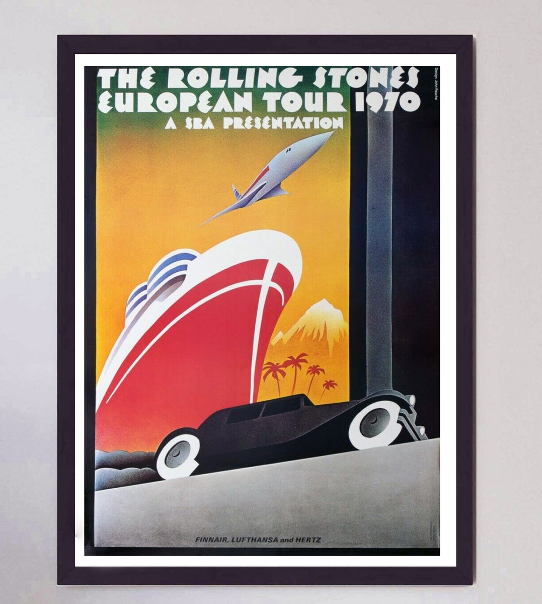 Shop Rolling Stones - European Tour 1970 - Printed Originals