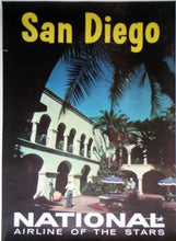 Load image into Gallery viewer, National Airlines - San Diego