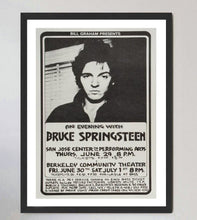 Load image into Gallery viewer, Bruce Springsteen - San Jose & Berkeley